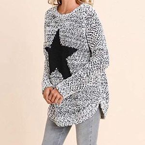 Doe and Rae Star Sweater